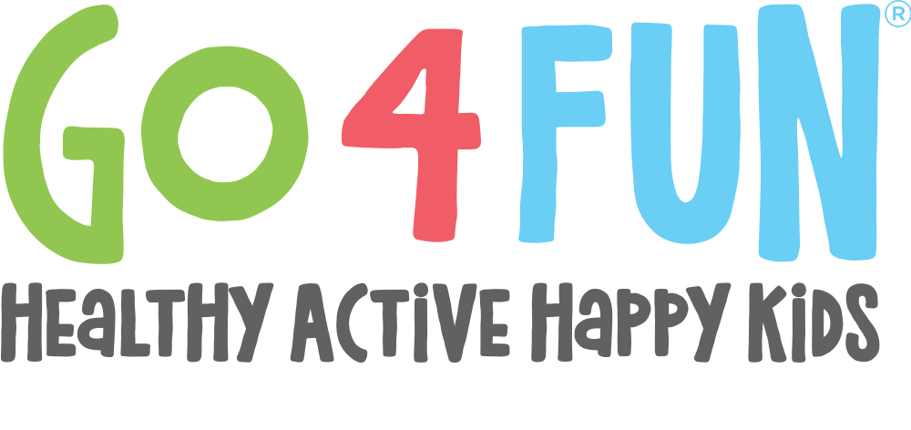 Home - Go4Fun logo, Healthy, Happy, Active kids.